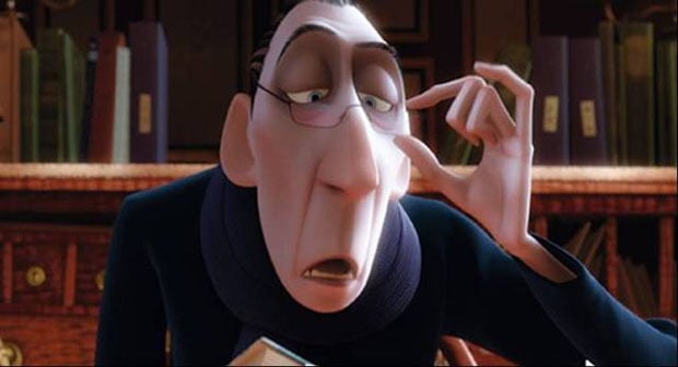 Anton Ego, the food critic from Ratatouille